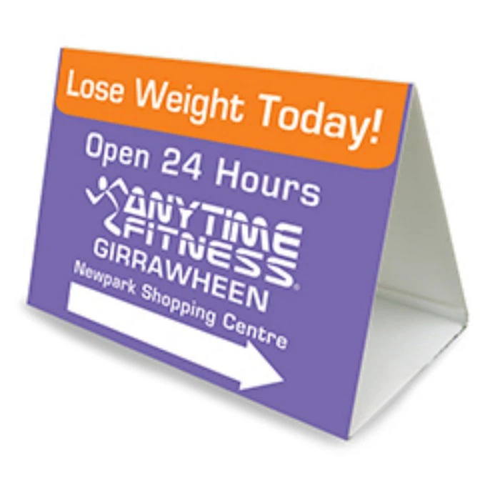 Advertising PP Plastic Sheet Coroplast Roster Sign